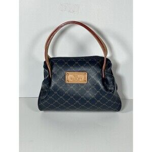 Rioni Small Leather Brown Signature The Baby Evening Bag Cute Small Designer